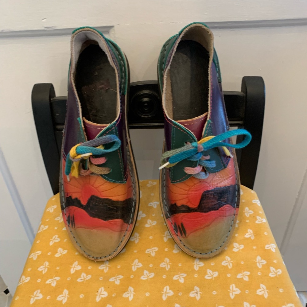 Funky Leather Shoes